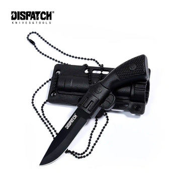 6.5" Fixed Blade Knife with Neck Sheath